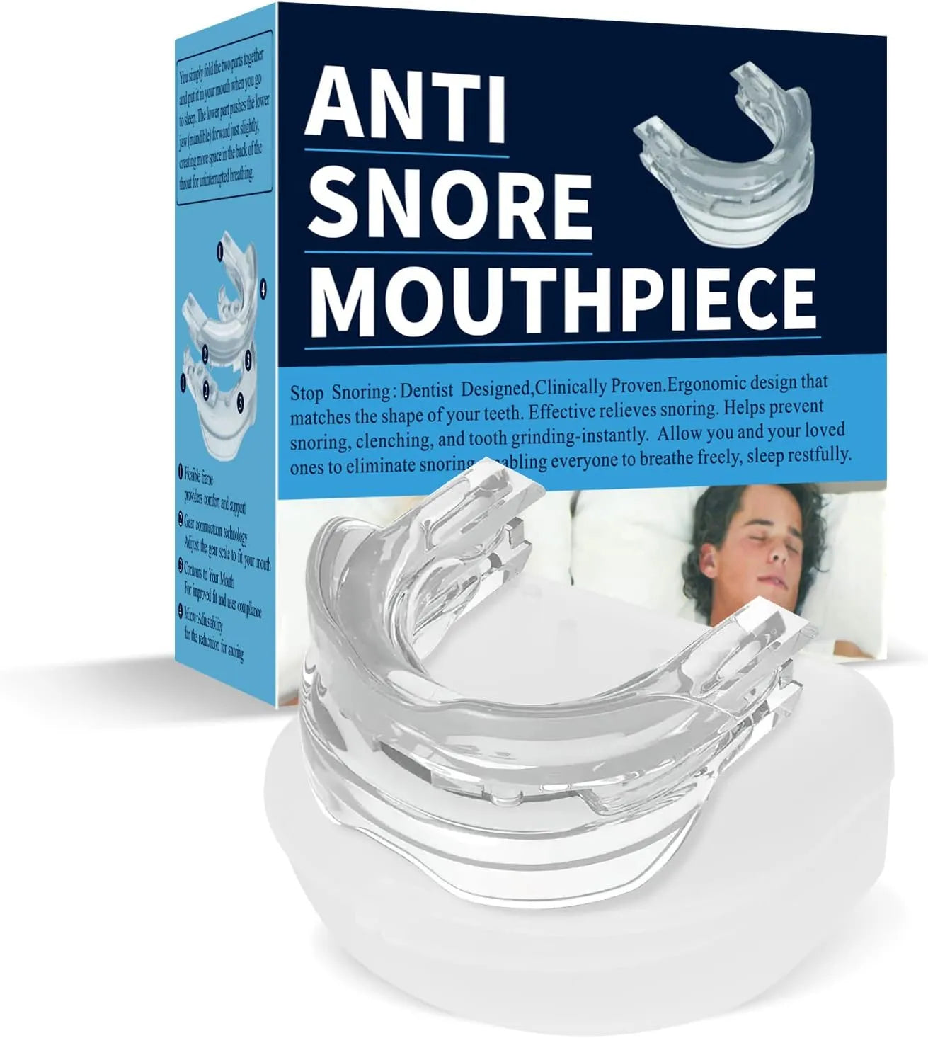 PureSleep | Protector Dental Anti Ronquidos ❌😤