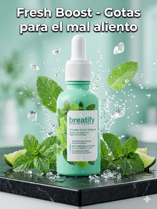 Fresh Boost – Serum Eliminador de Mal Aliento 🌿💨💋