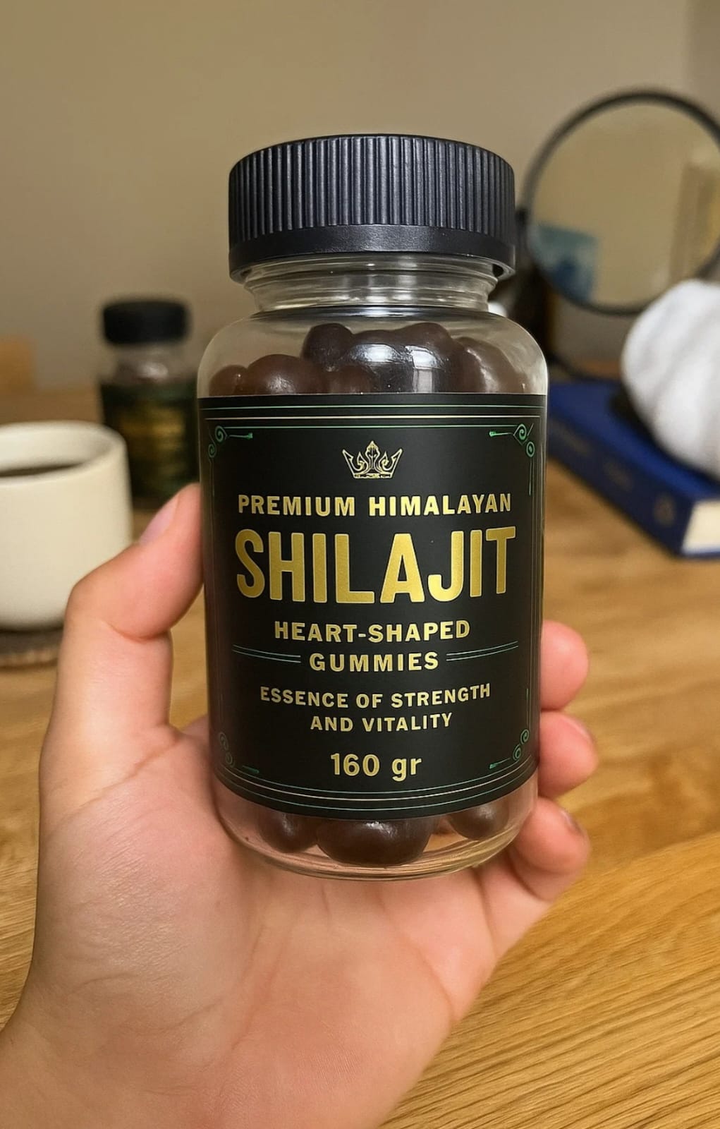 Gomas de Shilajit - Aumenta tu Testosterona de forma natural