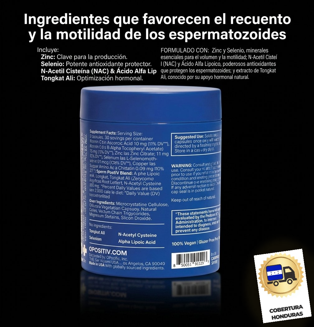 💊SEED POWER - SUPLEMENTO FERTILIDAD MASCULINA💪👶