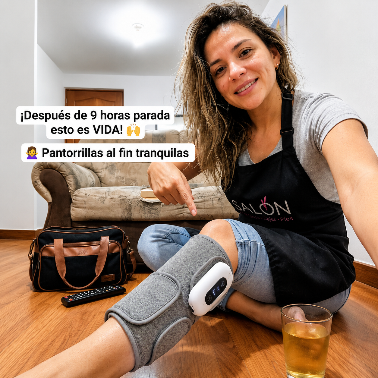 LEG RELIEF - MASAJEADOR DE COMPRESIÓN - ALIVIA TUS PIERNAS🦵😌