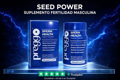💊SEED POWER - SUPLEMENTO FERTILIDAD MASCULINA💪👶